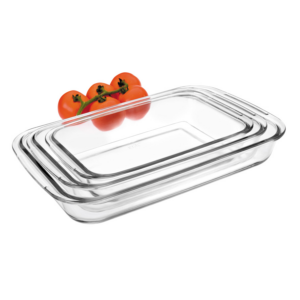 Ovenschalen set Kristall Borosilicaat - Ibili