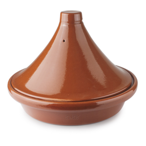 Tajine - tagine aardewerk - Ibili - 28 cm, Bruin