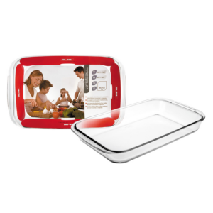 Ovenschaal laag rechthoekig Kristall Borosilicaat - Ibili - 30 cm