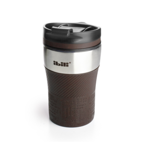 Thermos sport drinkbeker 260 ml - Ibili - Bruin