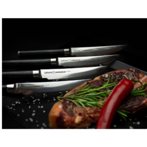 Steakmessen set glad 4 delig - Samura Damascus